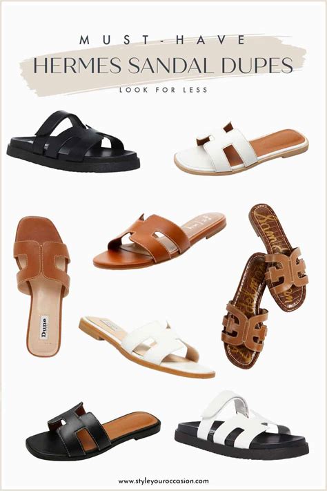 hermes look a like sandals|hermes dupe sandals primark.